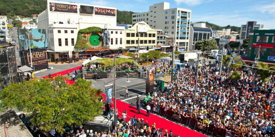 Hobbit world premiere the embassy