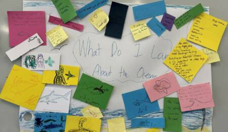 MERC event what do i love about the ocean wall