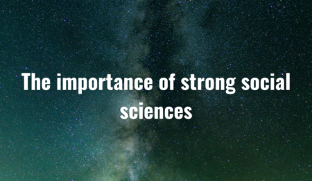 The importance of strong social sciences image