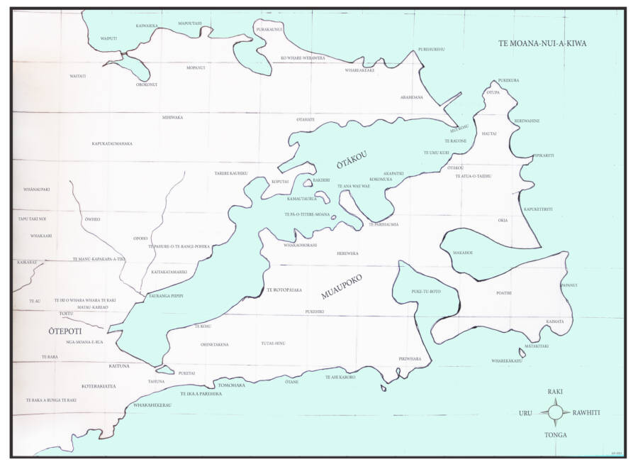 A Novak Whats in a name An unfinished map of Māori place names in Ōtepoti