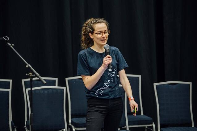 Nola speaking at Tiaki workshop1